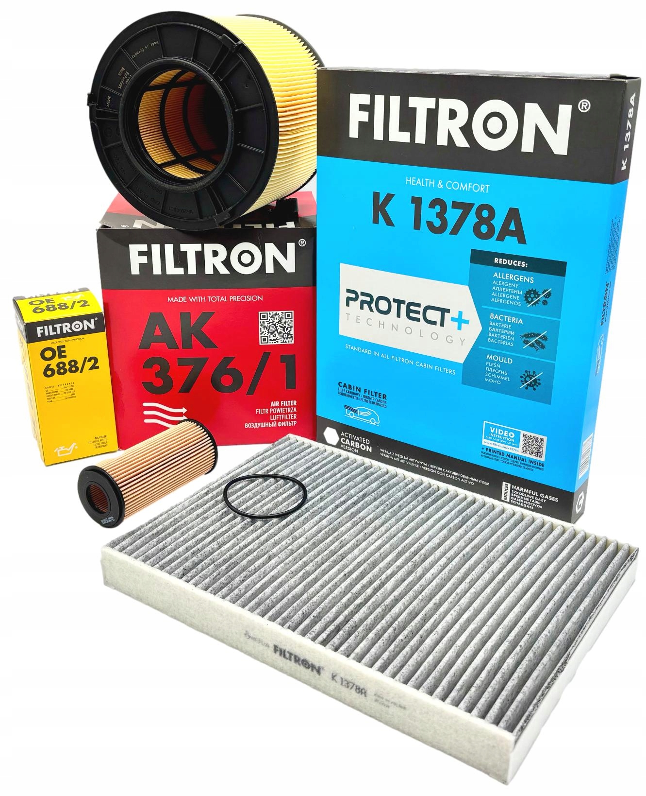 Filtron Kompletní Sada Filtrů Audi A4 B9 A5 Q5 2.0 Tfsi 249 252KM 2015-