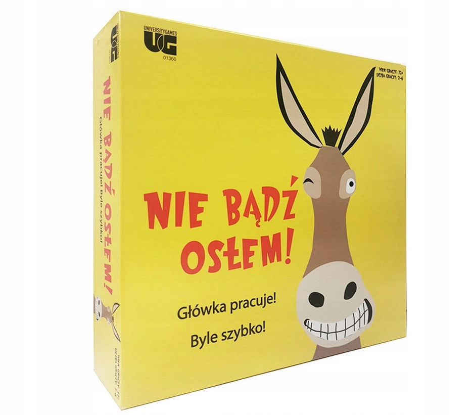 Gra planszowa Nie bądź osłem! Pl