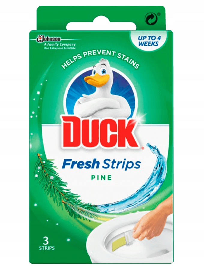 

Duck Fresh Strips Paski Do Toalety 3 Szt Pine/las