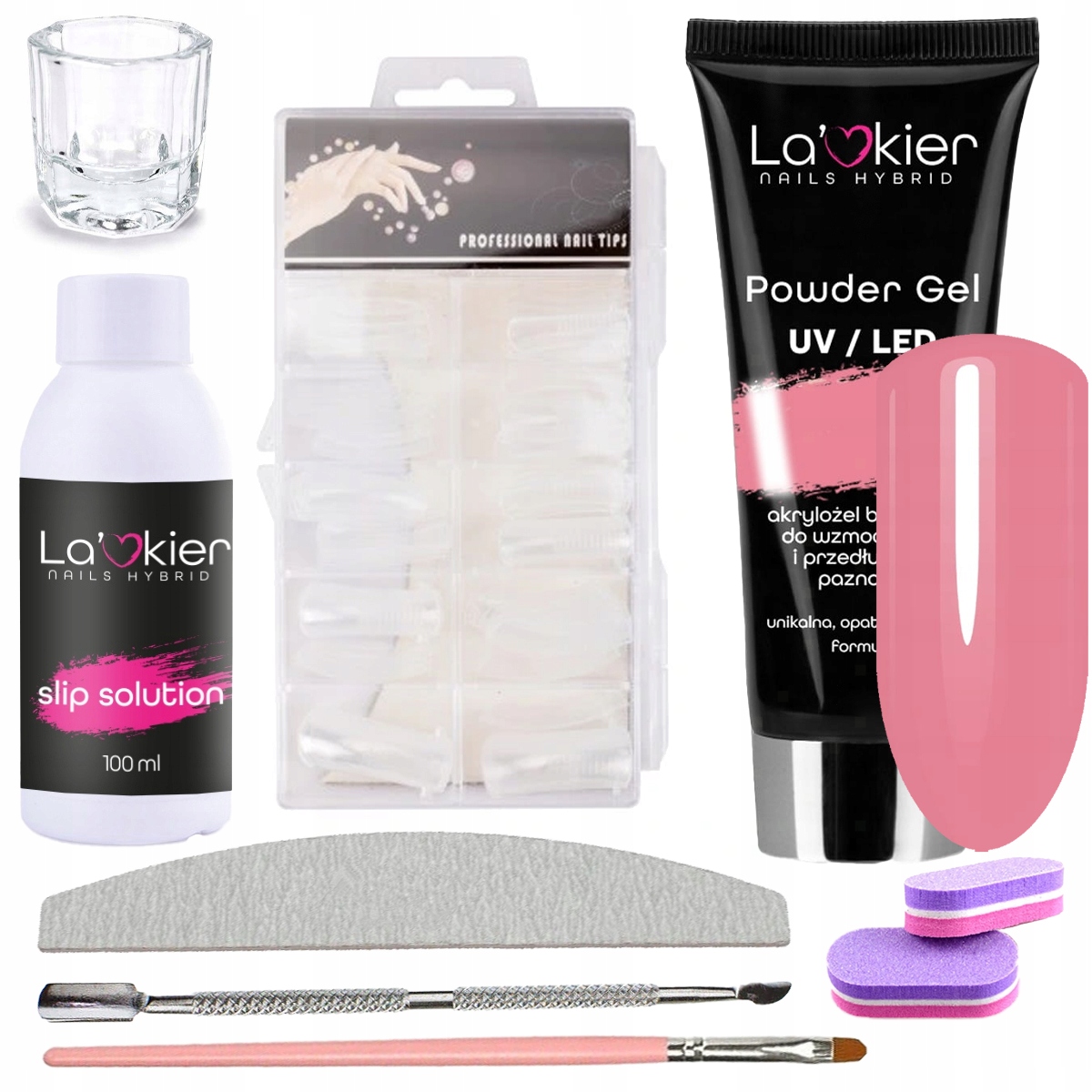 

Zestaw Akrylożel La'kier Flexy Gel AkrylGel Peony