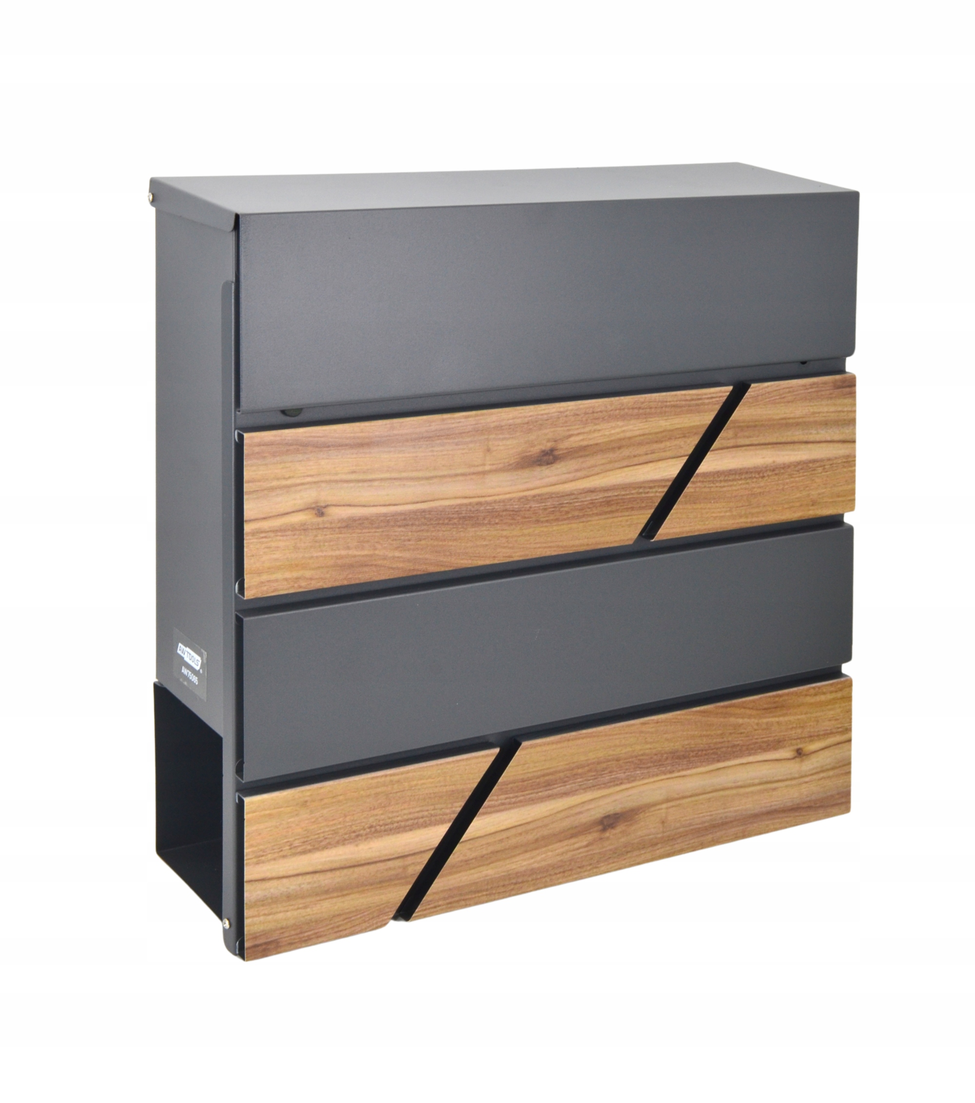 Poštovní Schránka Antracit 65 370x370x105 mm Awtools