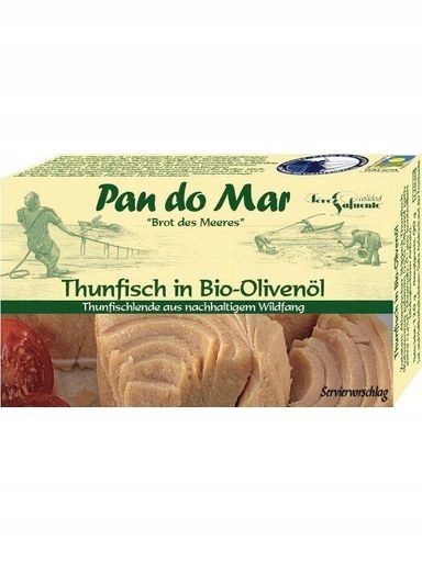 Levně 3x Pan Do Mar Tuňák v Bio olivovém oleji 120 g