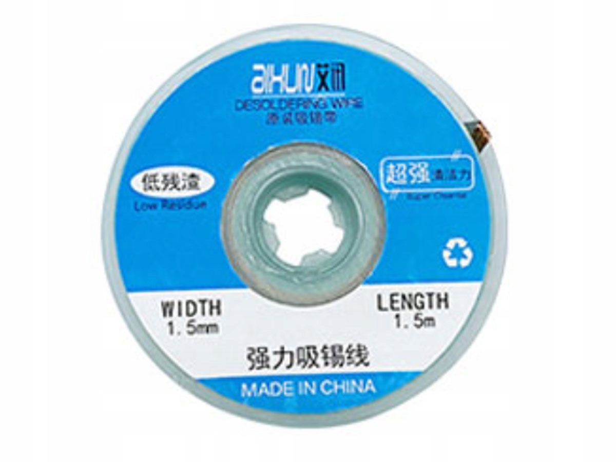 

Aixun 1515 plecionka do odsysania cyny 2,0mm 1,5m