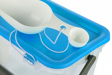 POJEMNIK NA PROSZEK DO PRANIA 6L z łopatką NA DETERGENTY, KAPSUŁKI Kod producenta 121211