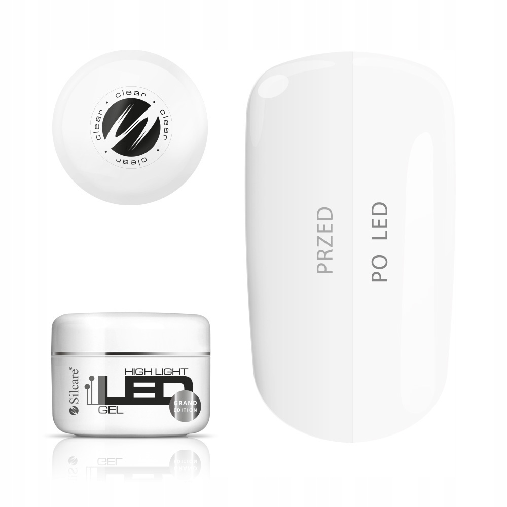 

Silcare Gel High Light żel budujący Clear 100g