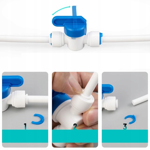 15M WĄŻ DOPROWADZAJĄCY WODĘ DO LODÓWKI ZESTAW Model Linia zaopatrzenia w wodę