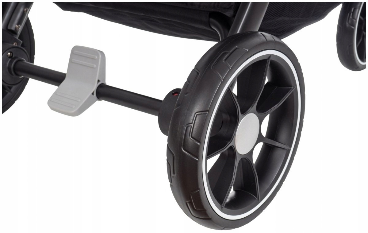 WÓZEK SPACEROWY MOBY-SYSTEM NADIA SZARY +OCIEPLACZ Szerokość produktu 56 cm