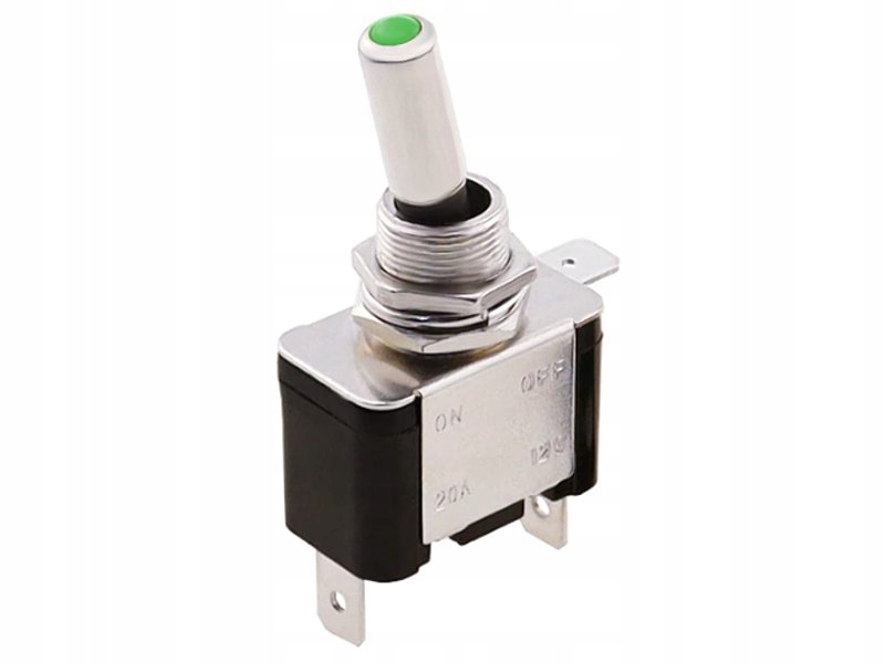 

Przełącznik On-off zielona dioda Led 12V 20A