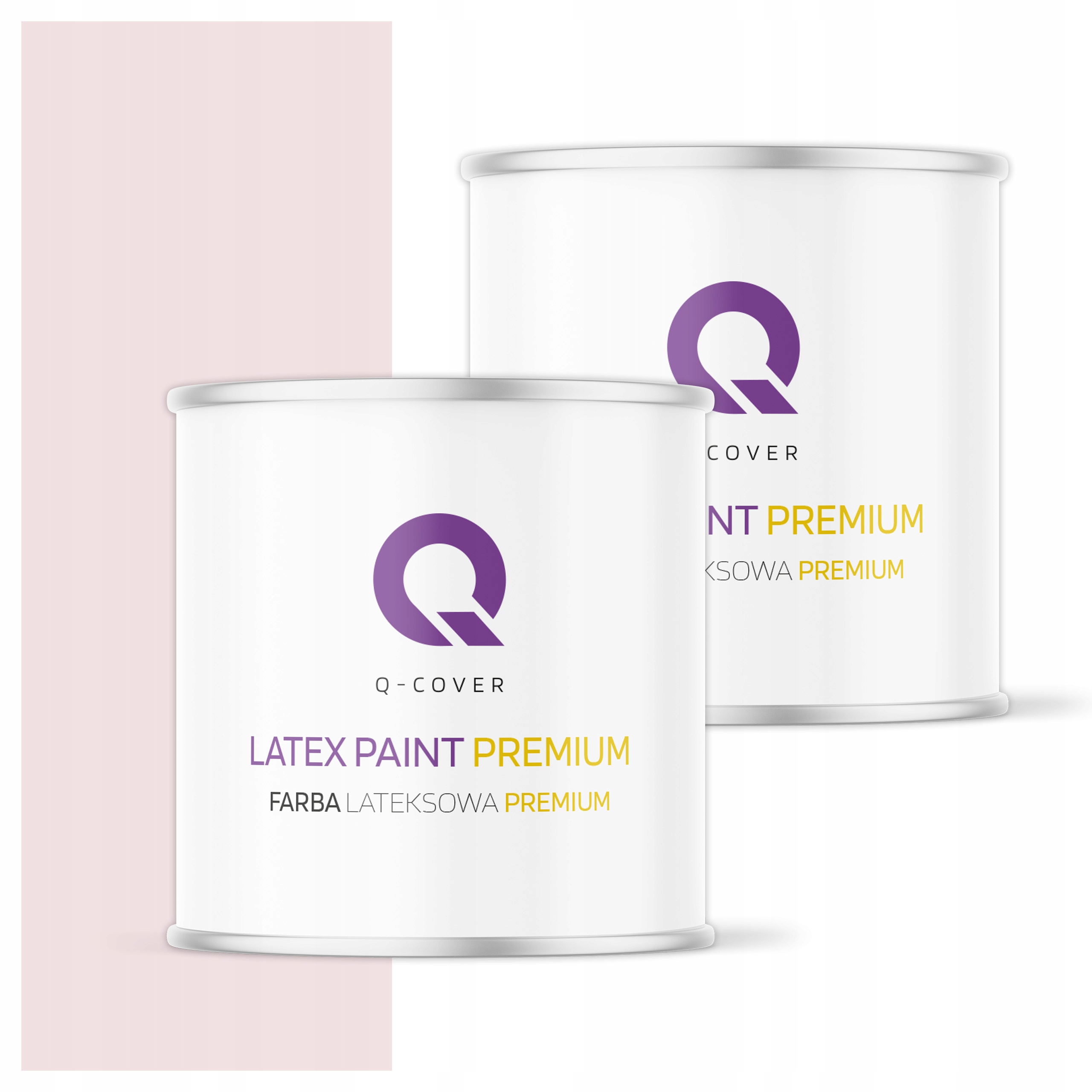 Farba odolná voči škvrnám Umývateľná na steny stropov 2L Hlboká matná Biela ružová