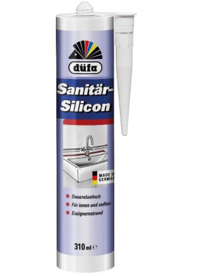 

Silikon Sanitarny Dufa Biały 310ml 1 sztuka