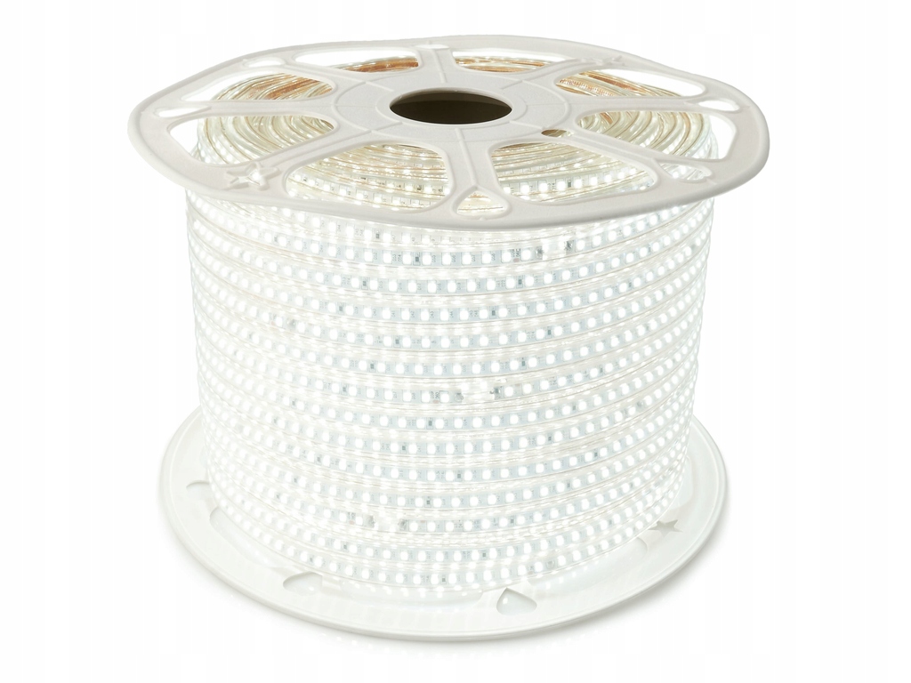 

Taśma Led 230V 2835 120LED 1M IP68 12W Biały Zimny