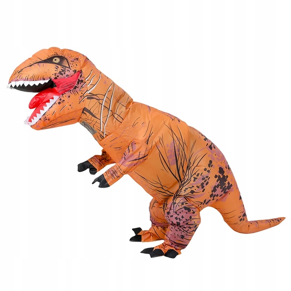Nafukovací kostým Dinosaurus Trex a Kostým tyranosaura pro dospělé