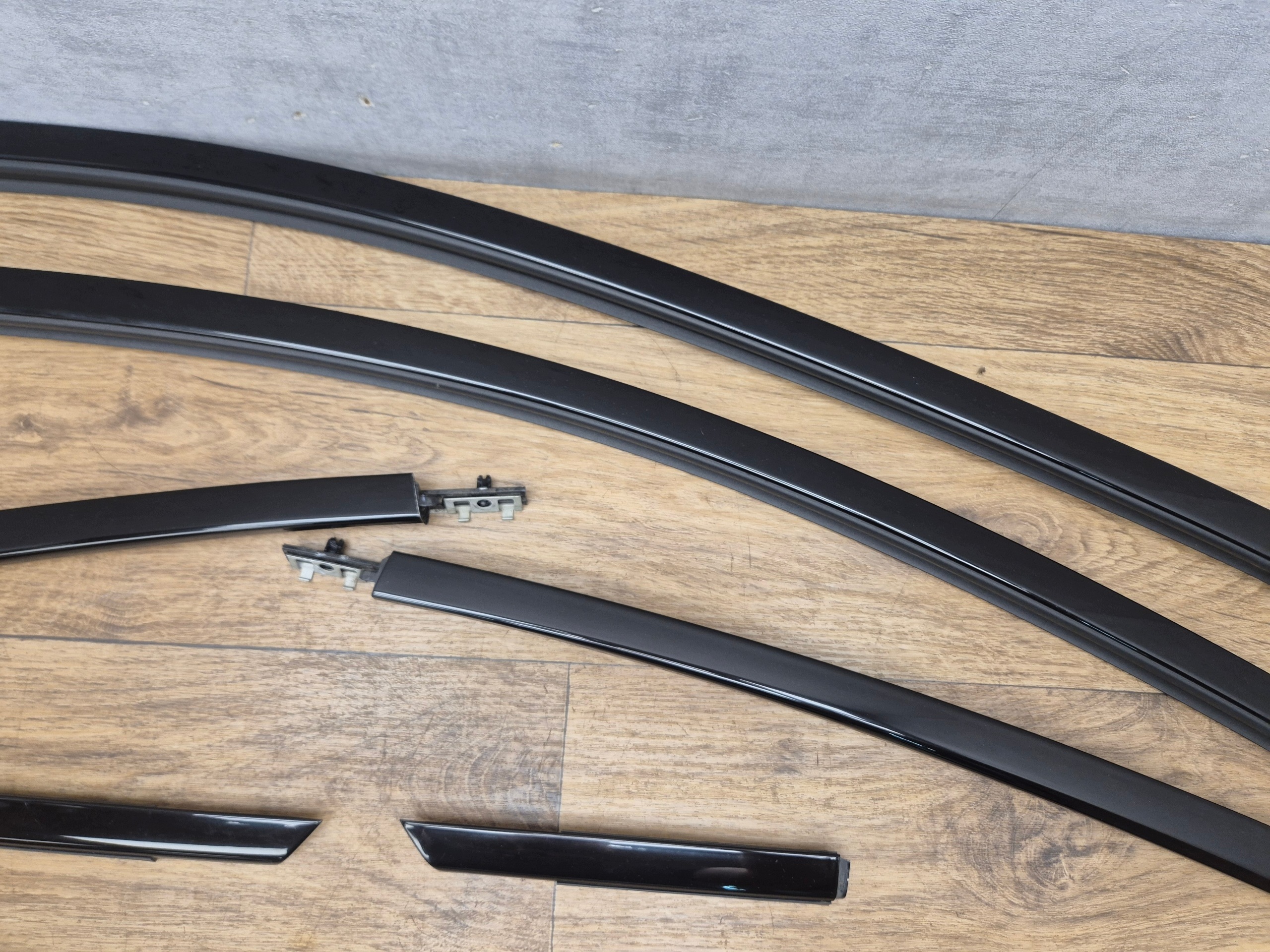 BMW 6 F13 M6 mouldings SHADOWLINE m-packet door side black POLYSK KOMPLET