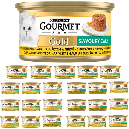 Levně Gourmet Gold kuřecí mrkev 24x85 g