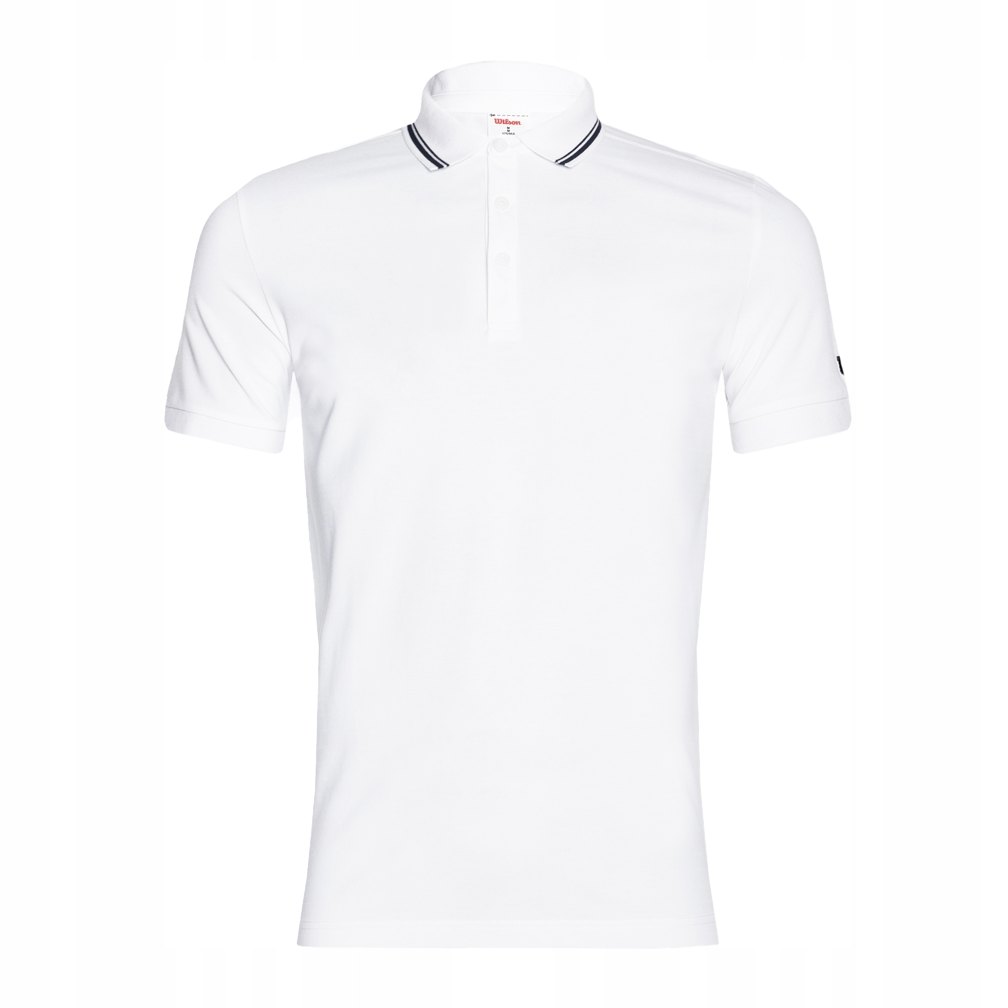 Pánské tričko Wilson Team Pique Polo bright white XL