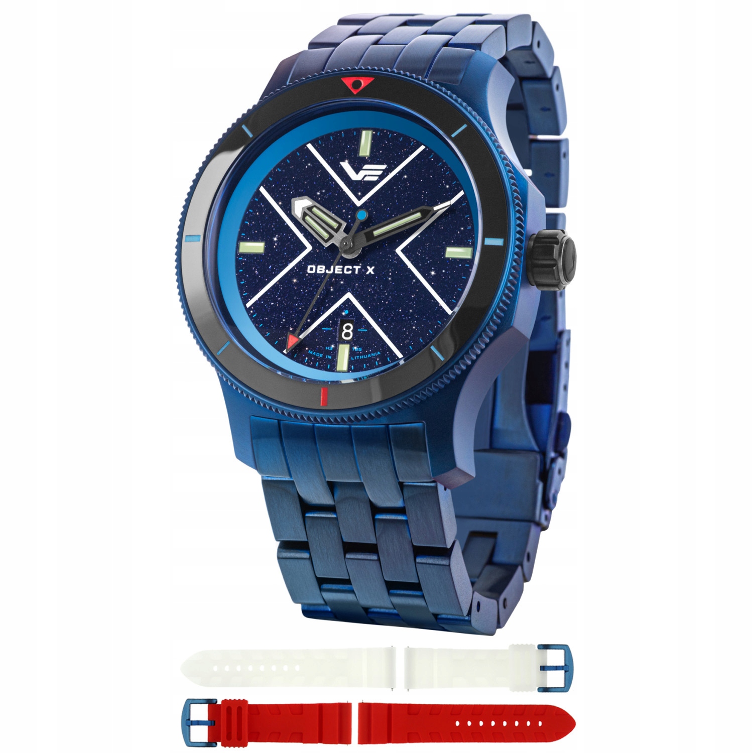 Pánské Hodinky Vostok Europe NH35A-599E776B modrý náramek