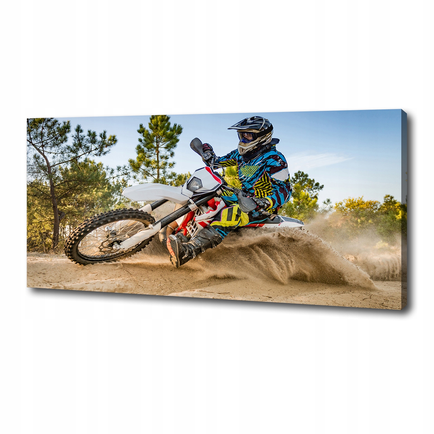 Fotoobraz canvas na zeď Motocross 125 x 50 cm