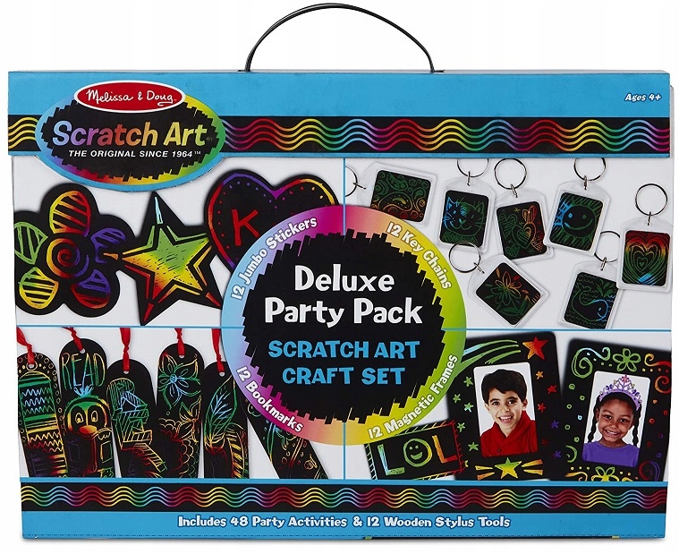 

Melissa & Doug Wydrapywanki Deluxe Party 42045