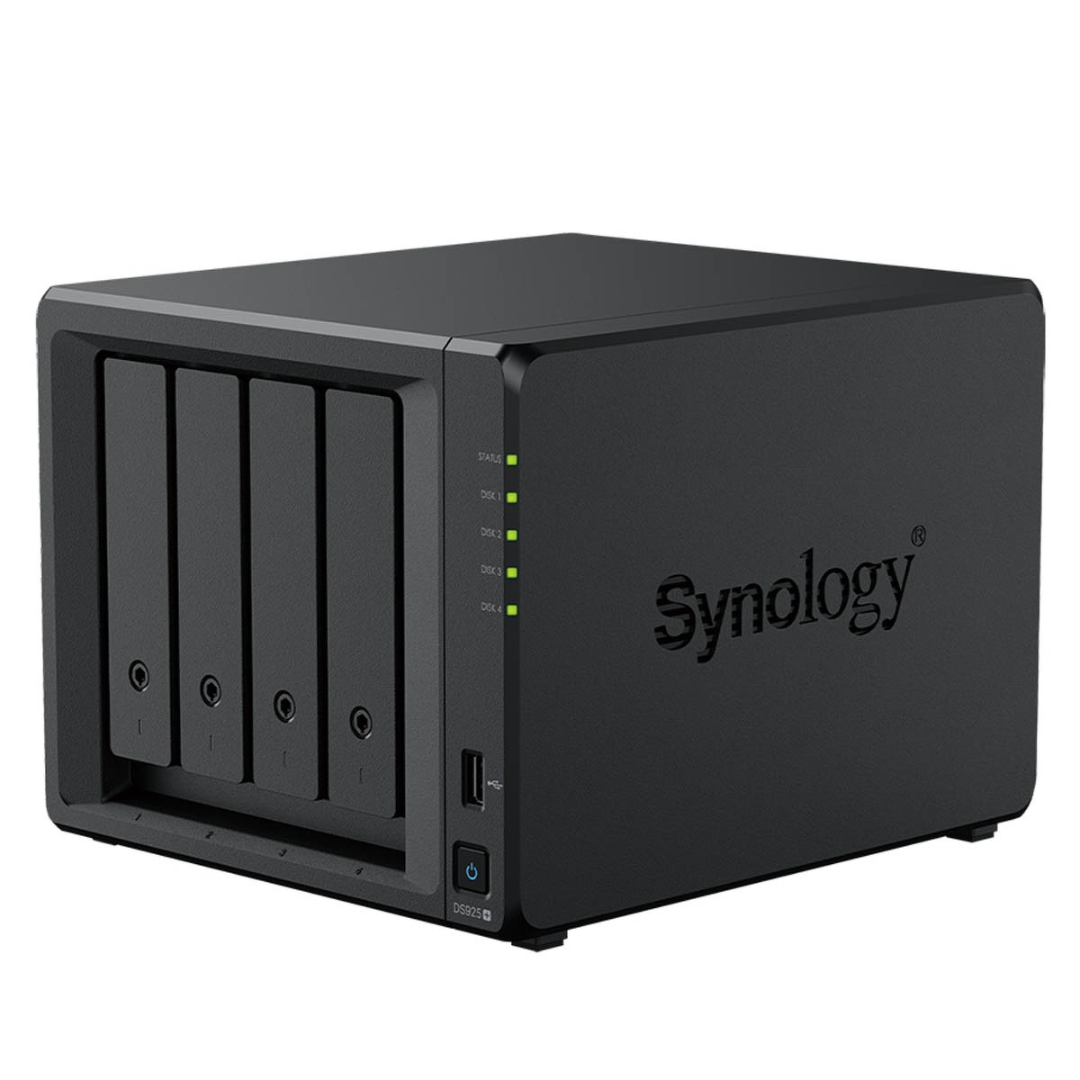 Synology DS925+ 4-polohový Nas server, Amd Ryzen, 4GB Ram, 2x 2.5GbE RJ-4
