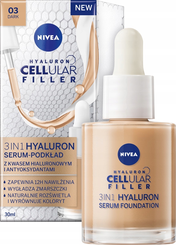 

Nivea Serum-podkład Hyaluron Cellular Filler