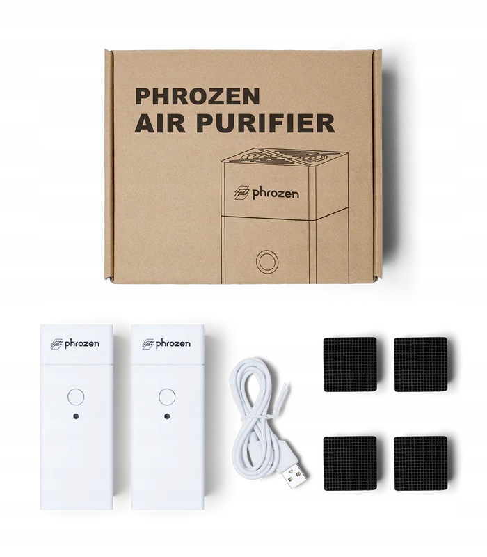 Sada Phrozen Air Purifier Mini 2 ks Efektivní Čištění Vzduchu