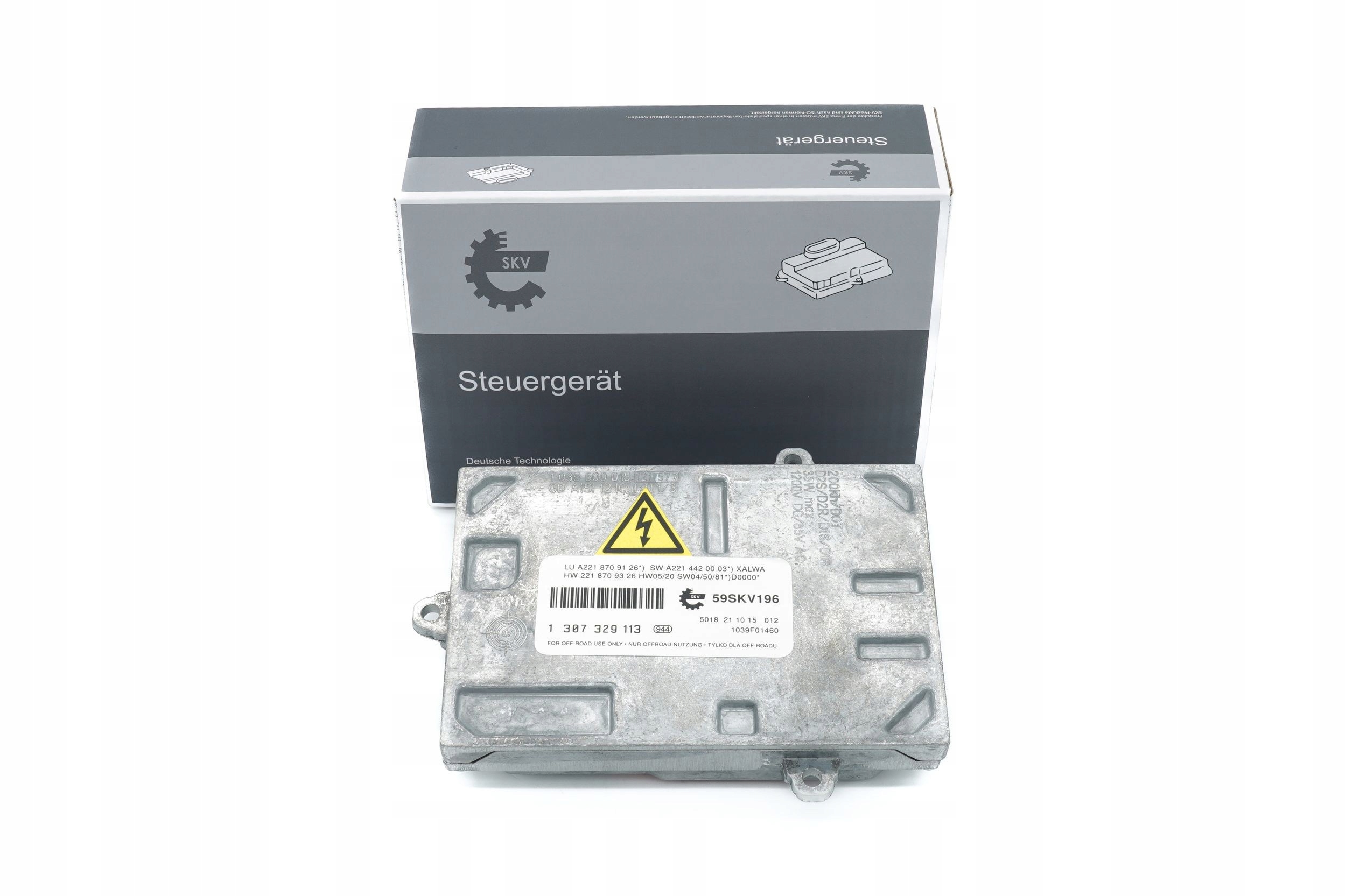 MODUŁ / PRZETWORNICA XENON AUDI A3 (8P1) 2003- Numery katalogowe zamienników 1307329113 59SKV196 SKV59SKV196 5903968468767