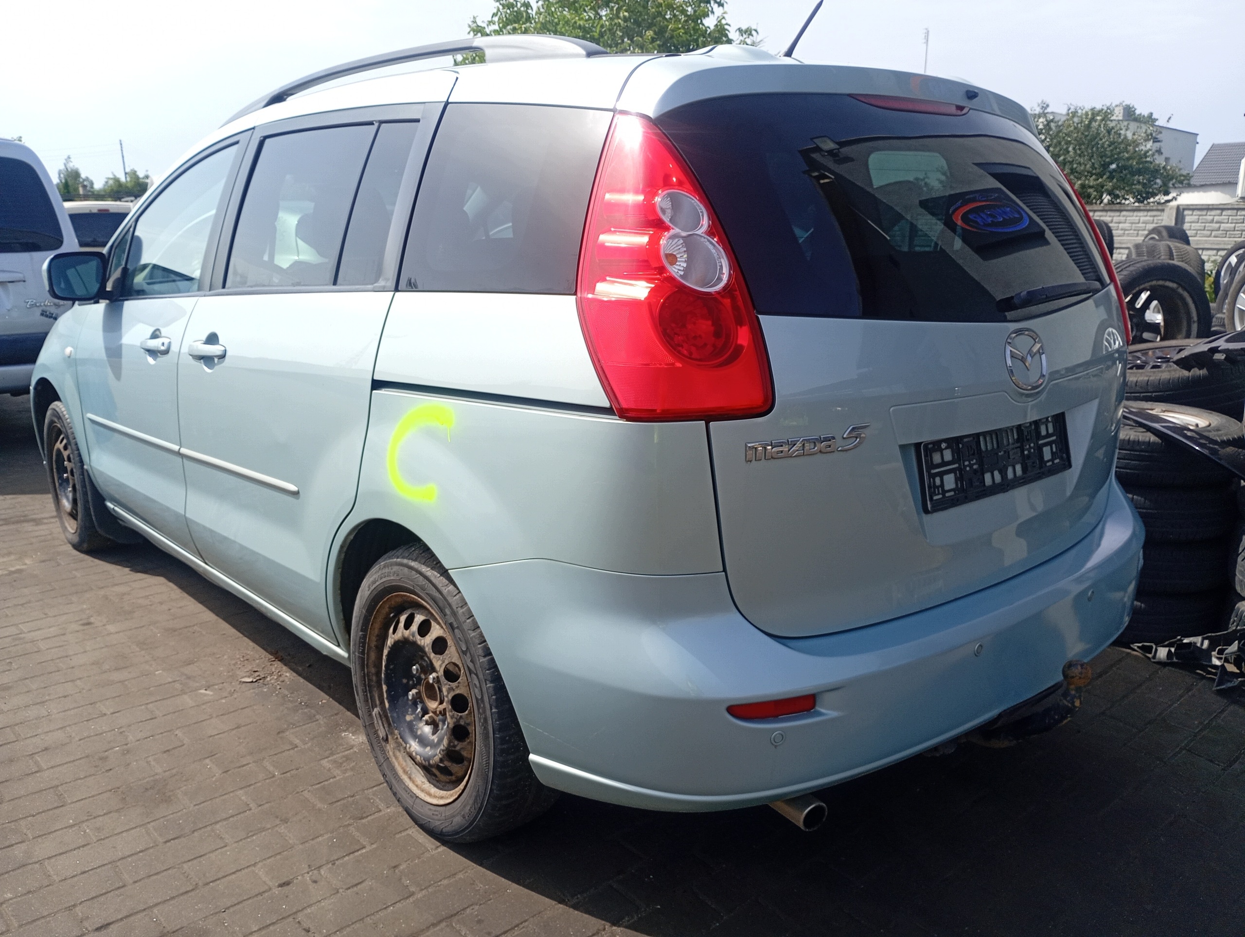 light rear rear part left Mazda 5 V 05-10