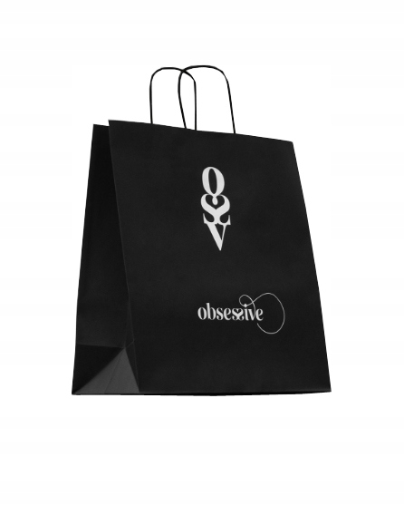 OBSESSIVE DUŻA TORBA PAPIEROWA PREZENTOWA