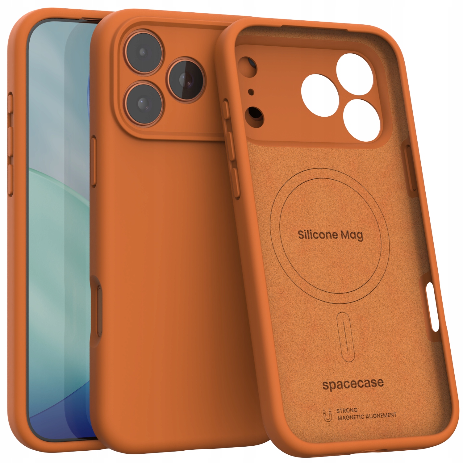 Etui Magnetyczne Do Iphone 17 Pro Max Silicone Mag Case Do Magsafe Obudowa