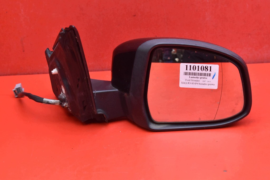 mirror right black, EU 024384 FORD MONDEO MK4 07-10 5 PIN