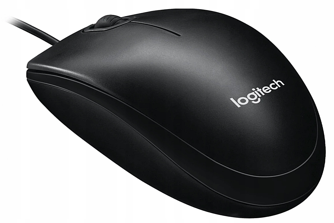 

Mysz optyczna Logitech Mouse M100 czarna Usb