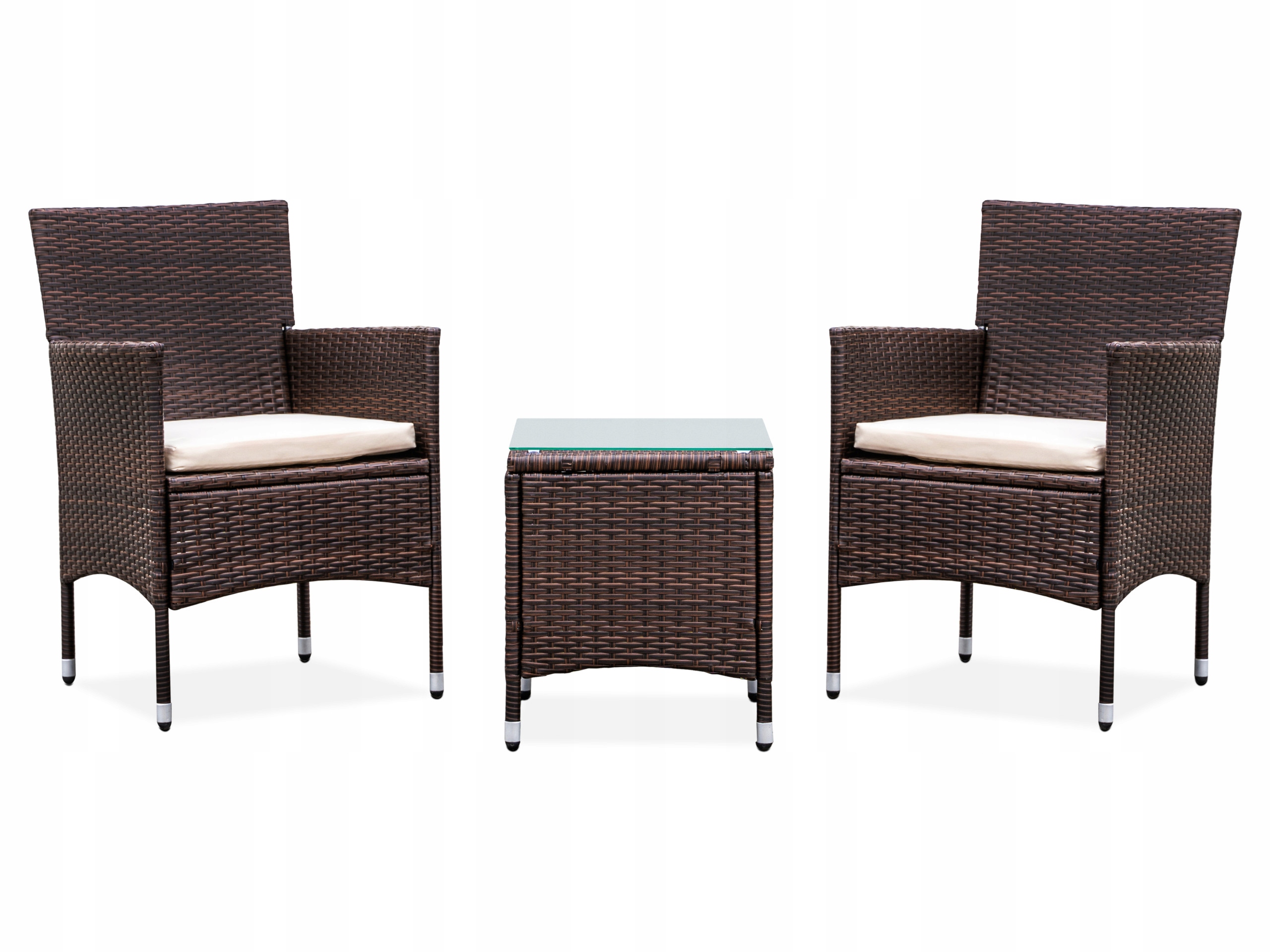 САДОВЕ МЕБЛІ ДЛЯ ТЕРРАСИ 2 СТІЛЕЦЯ + СТІЛ 2 ЛЮДИНА Код виробника Балкон