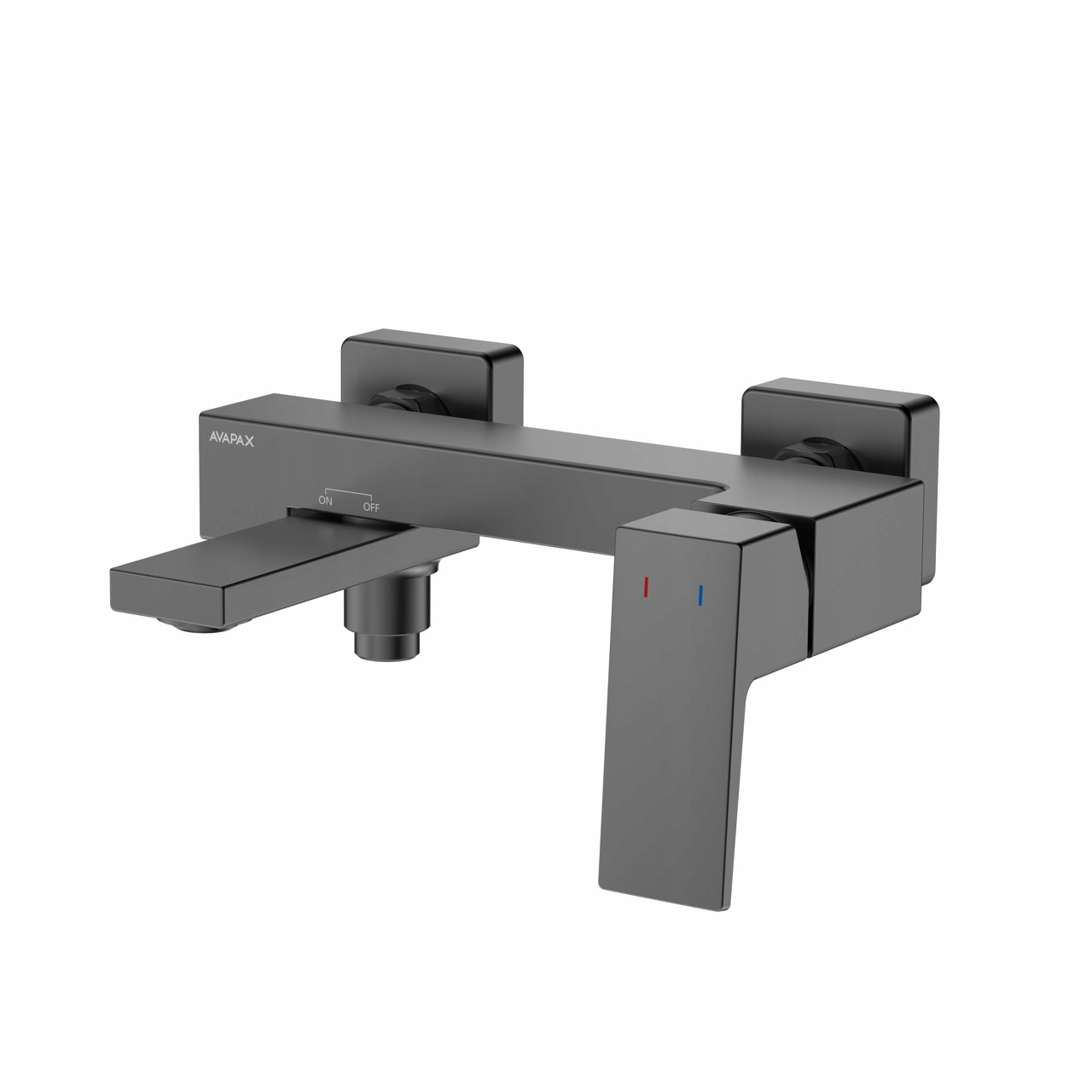 Avapax Vaňová batéria Gun Metal Mat, pohyblivý výtok, kód ABVE2114H1
