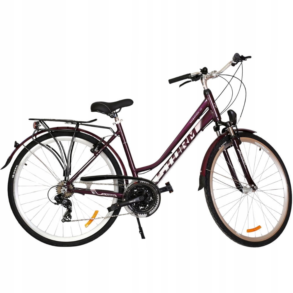 Rower trekkingowy 28 damski miejski Storm rama aluminiowa Shimano