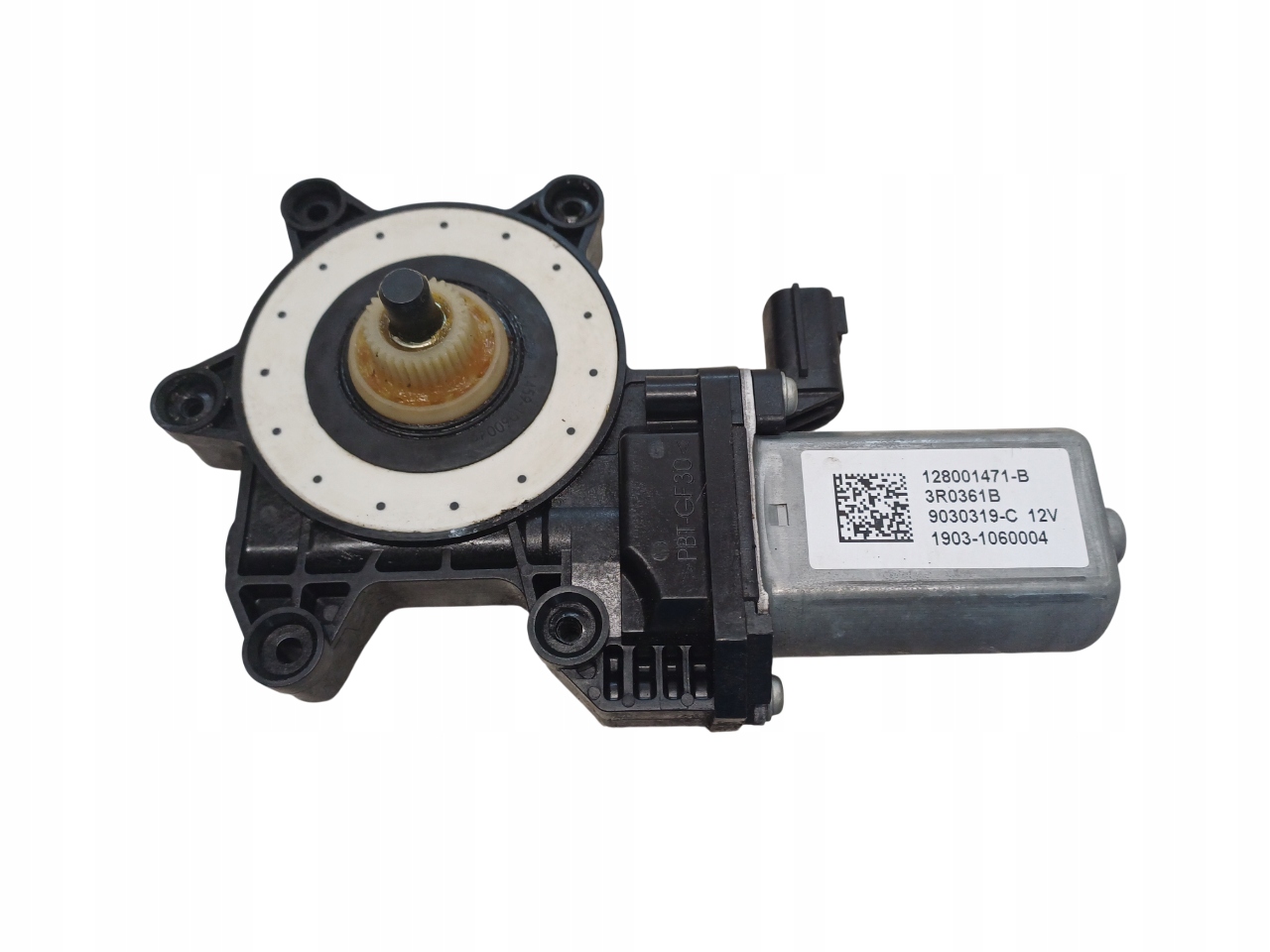 RENAULT CAPTUR 1 I 13- SILNICZEK SZYBY LEWY PRZÓD 128001471B