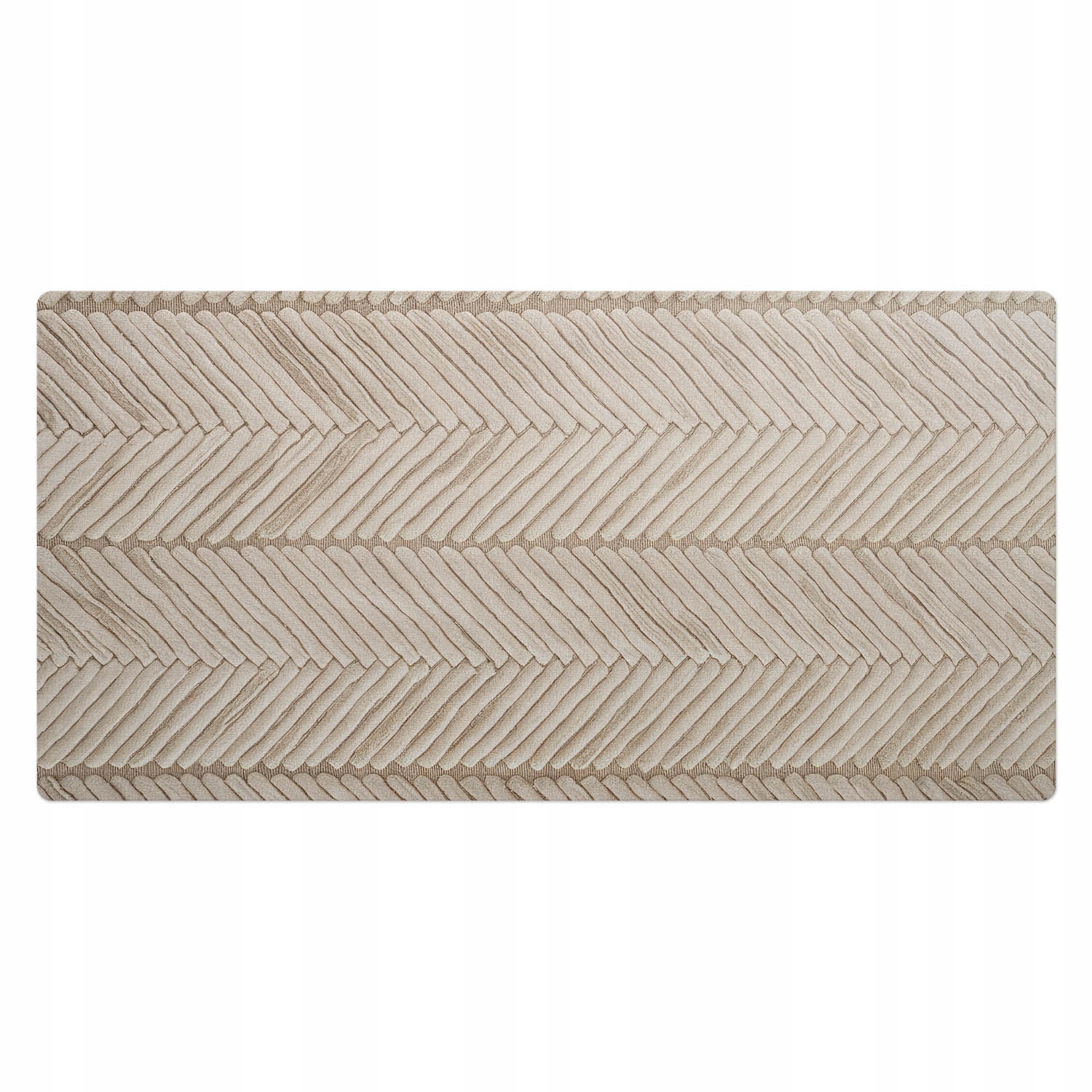 Podložka pod počítačové vybavení Klasická jedle v pleteném stylu 100 x 50 cm