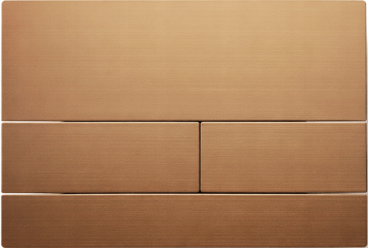 Splachovacie tlačidlo Oceľové T2 Rose zlaté pre Wc rošt Jomo Werit Jomo Tech