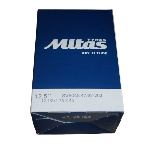 Dętka Mitas 12,5x1,75-2,45 (Zawór Sv, 90/45mm)