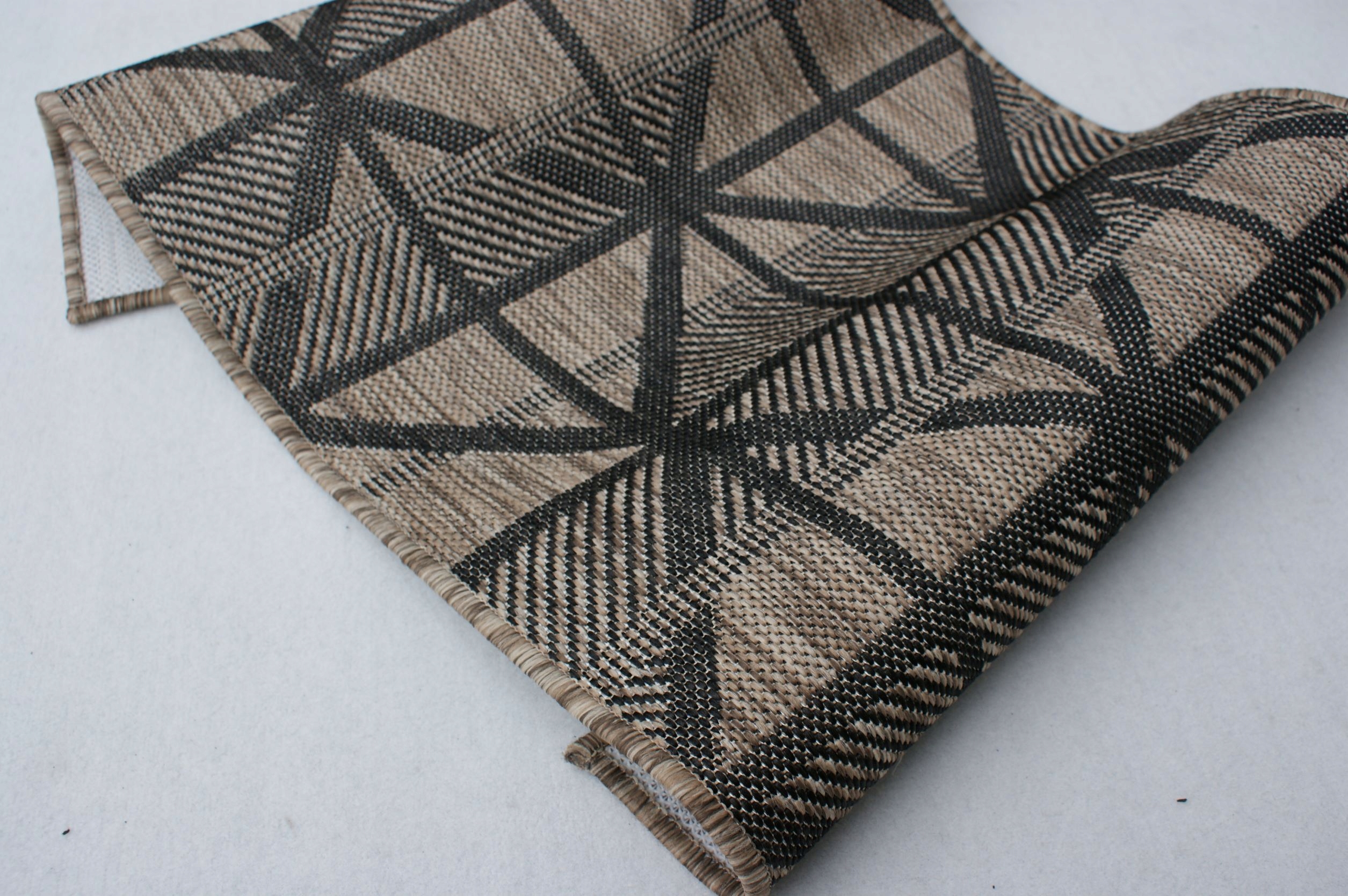 

Dywan Chodnik Sznurkowy 100x180 cm Romby Brown