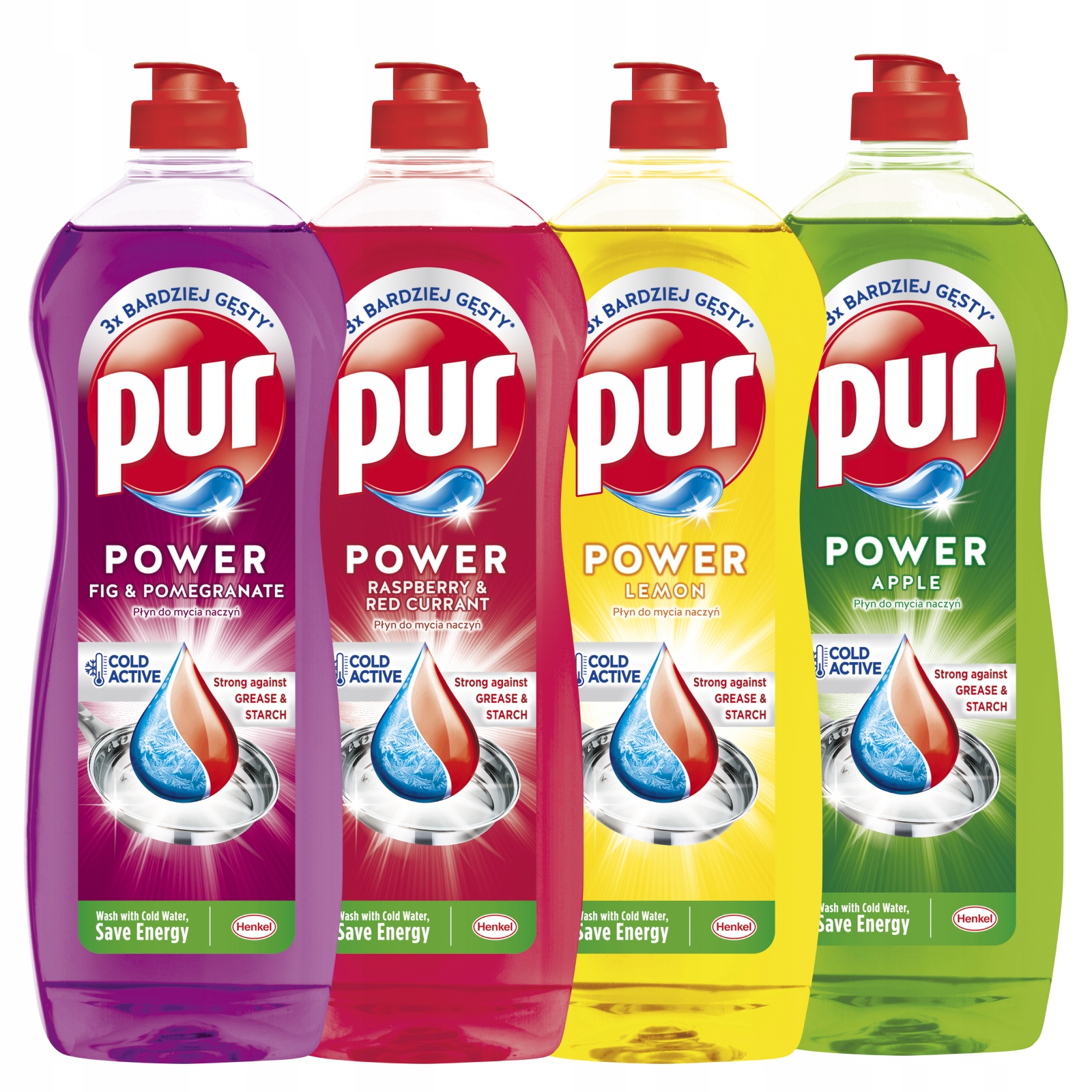 

Pur Płyn do naczyń MIX Zestaw Egzotyczne 4 x 750ml
