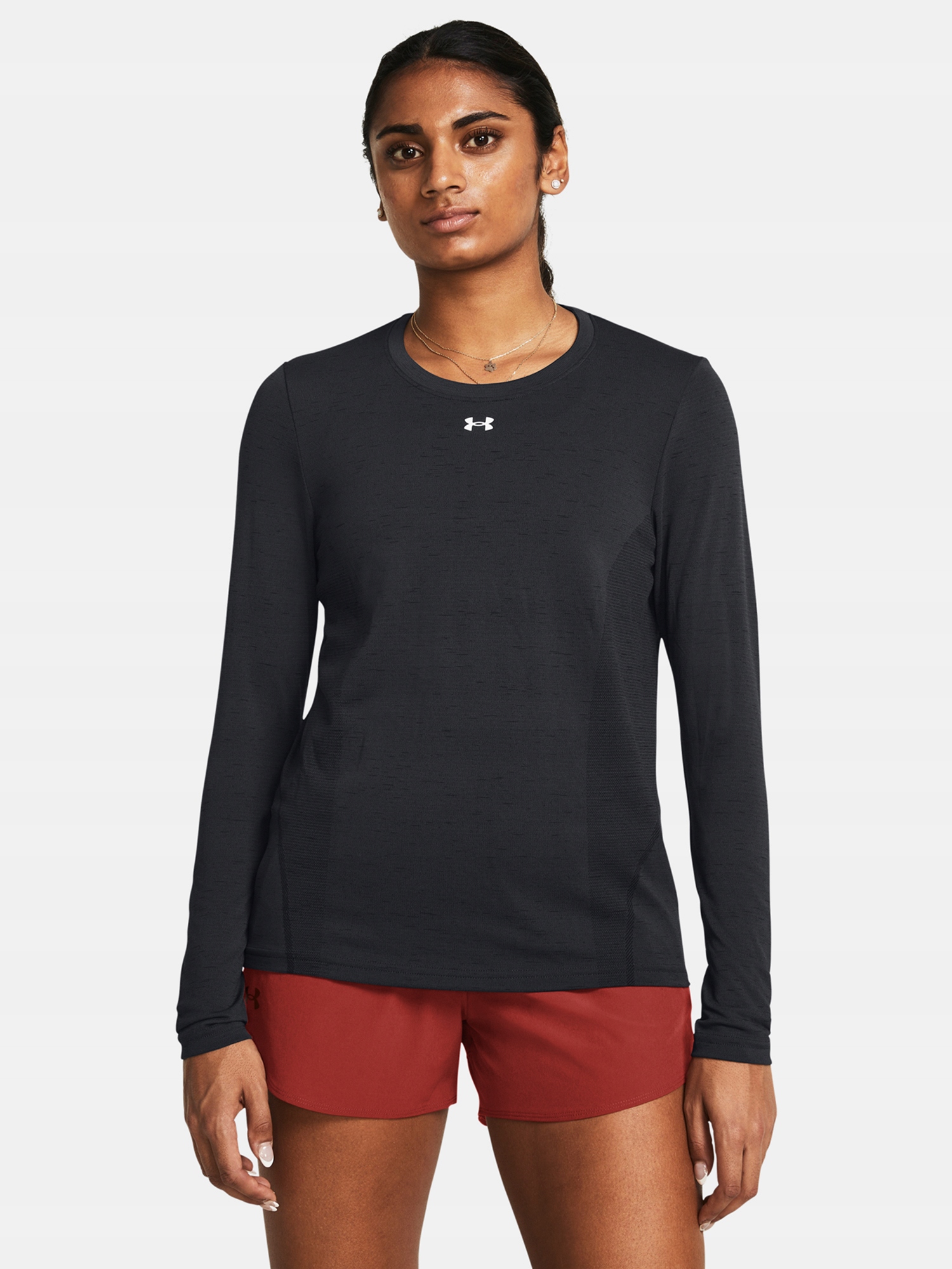 Dámské tričko Under Armour Vanish Seamless Loose Ls-blk vel. S