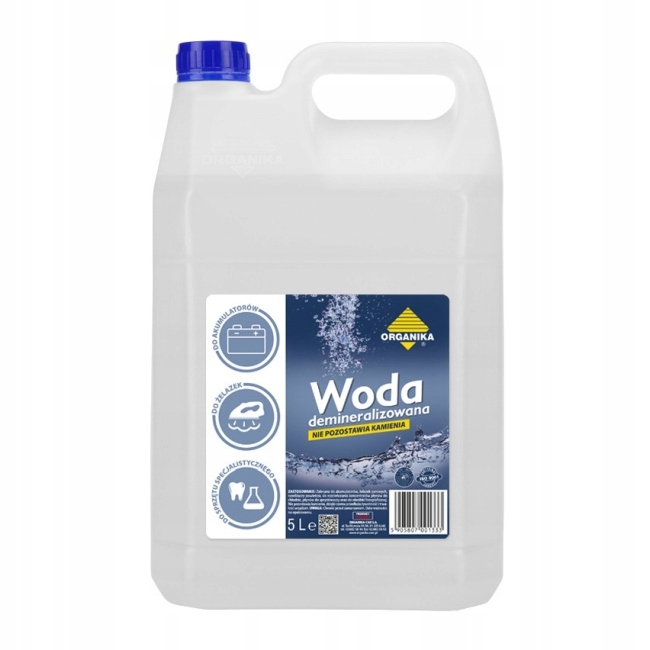

Woda demineralizowana Organika 5 l
