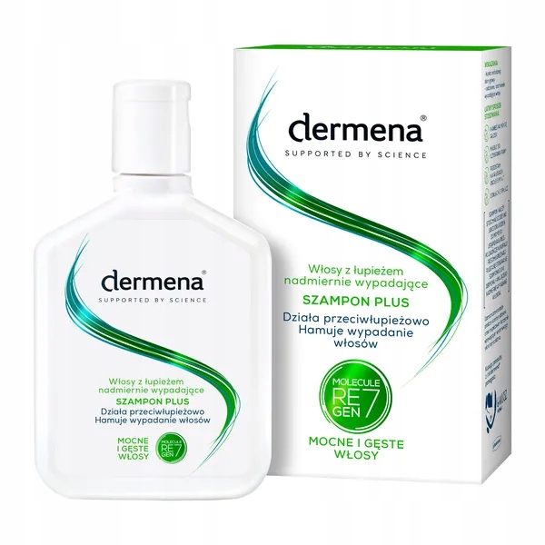 

Dermena Plus szampon wypadanie włosów łupież 200ml