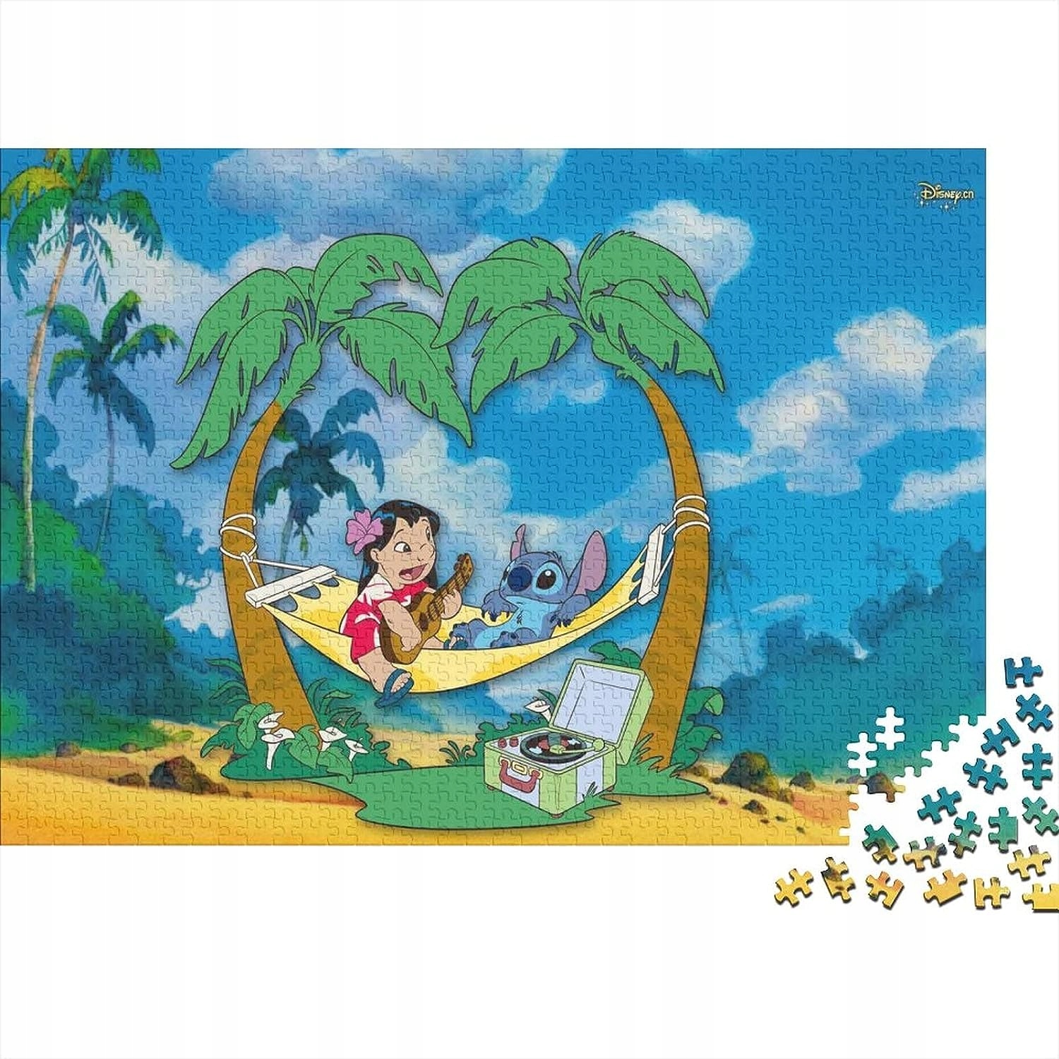 stitch mega 01 real Jigsaw Puzzle for Sale by sausacantika