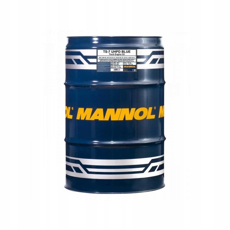 

Olej Silnikowy Mannol TS-7 Blue Uhpd 10w40 208L