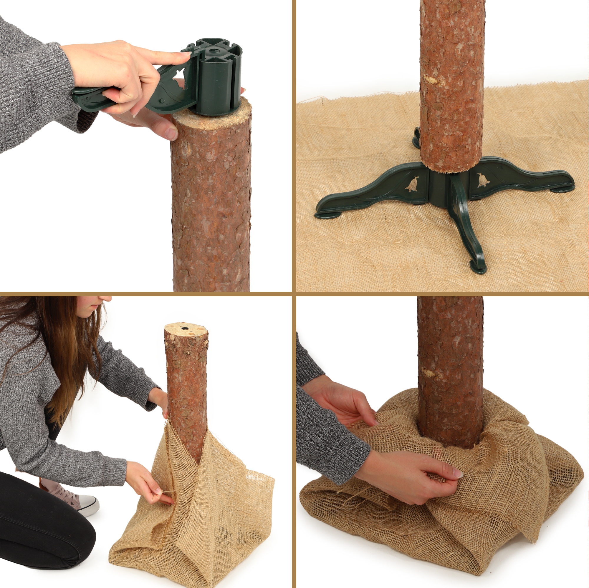 CHOINKA SZTUCZNA DIAMENTOWA 180 CM SOSNA NA PNIU Typ sosna