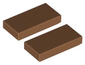 

Lego Płytka Płaska 1x2 C. Cielista 3069/6021997 x2