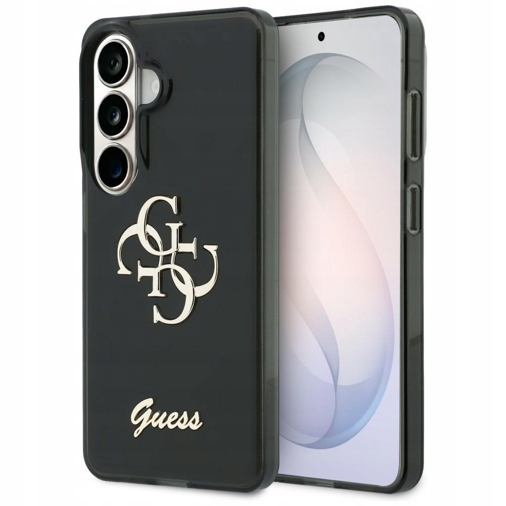 Pouzdro Guess IML Big Metal 4G Script pro Samsung Galaxy S26, černé