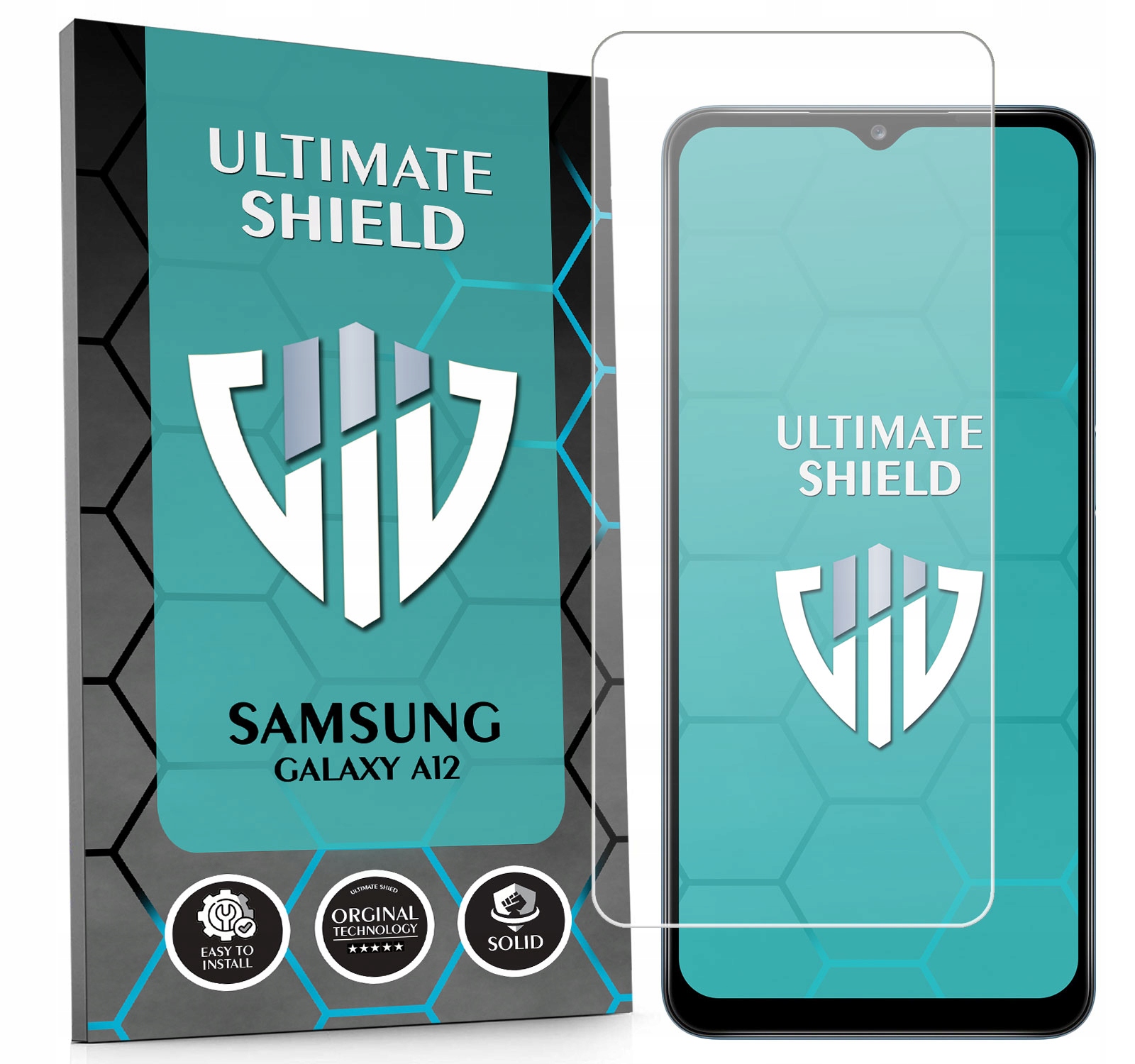 Sklo 3x Displej 7x Fotoaparát Rychlý Objektiv Pro Samsung Galaxy A12 M12