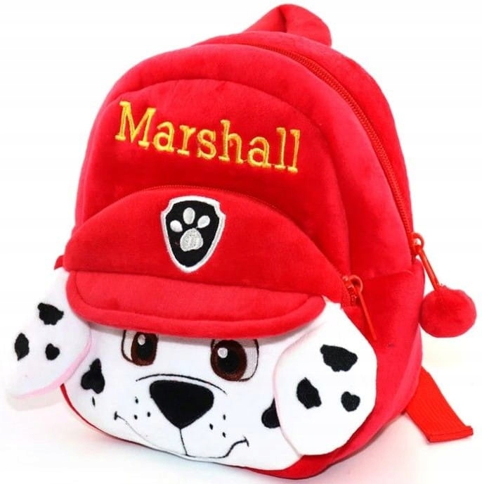

Plecak pluszowy przedszkolny Psi Patrol Marshall